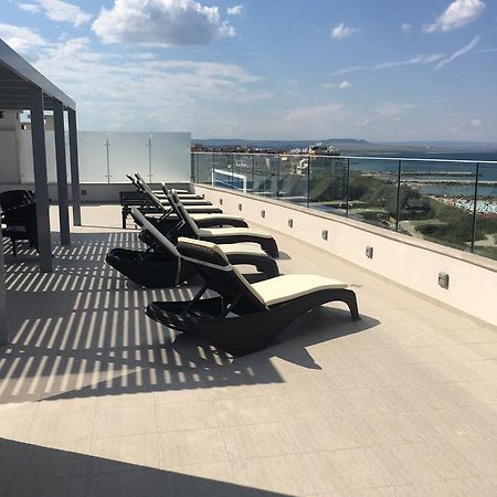 Ferienwohnung Golden Sea View Penthouse Pomorie Exterior foto